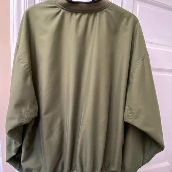 COPY - LA Loving - olive green pullover wind/gold short - Picture 2 of 5